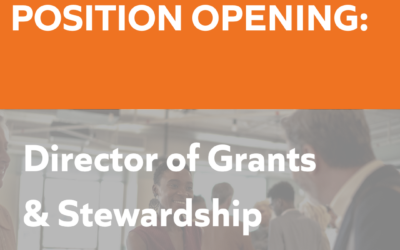 Position Opening: Director of Grants and Stewardship | Network Headquarters
