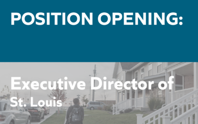 Position Opening: Executive Director of St. Louis