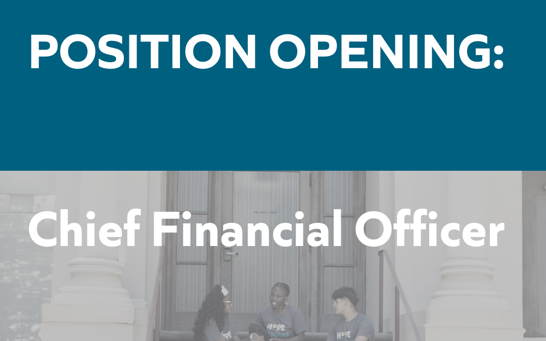 Position Opening: Chief Financial Officer | Network Headquarters