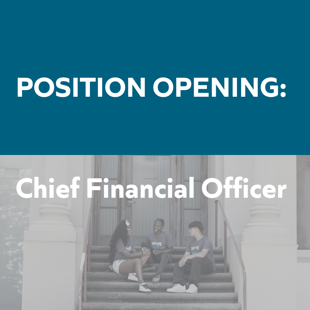 Position opening: chief financial officer